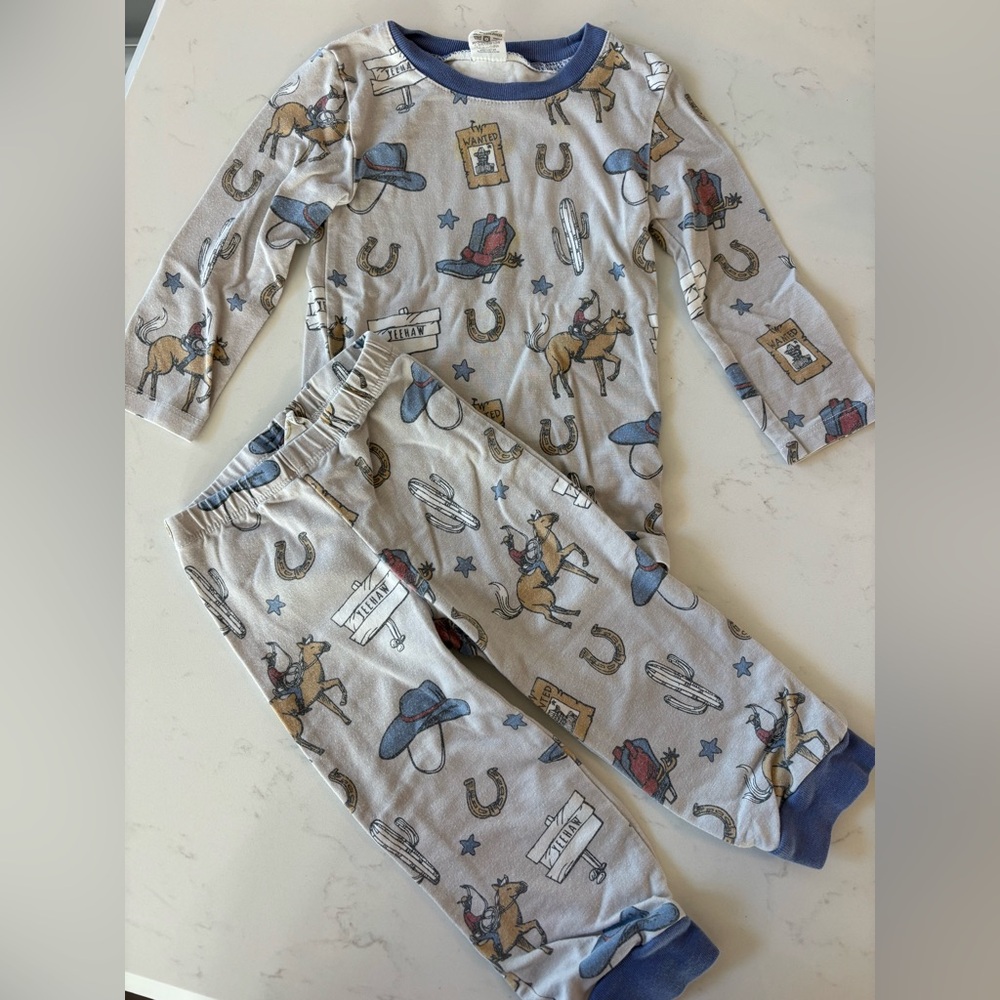 Boutique western PJs size 2T.